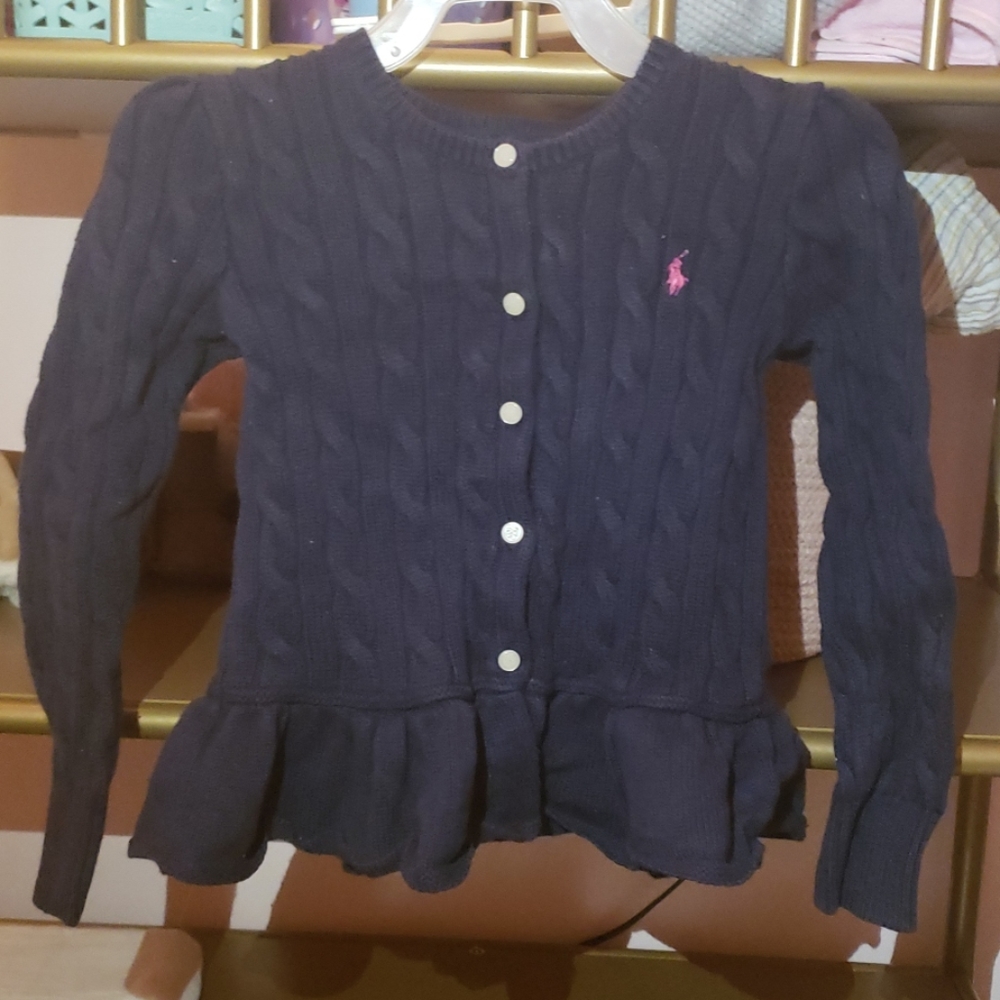 Girls Polo cardigan size 5